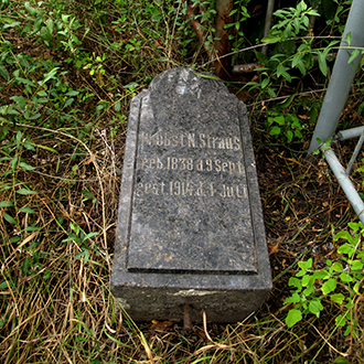 Старое кладбище Таганрога. Священник лютеранской церкви Н. Штраус